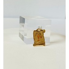 Μενταγιόν Παναγίτσα Σε Κίτρινο Χρυσό 14Κ Πάπυρος (P44)